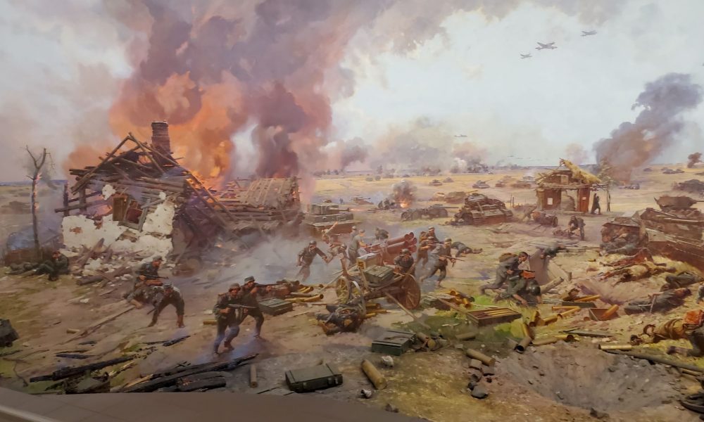 Battle of Kursk - Painting-Diorama at the Great Patriotic War Museum ...