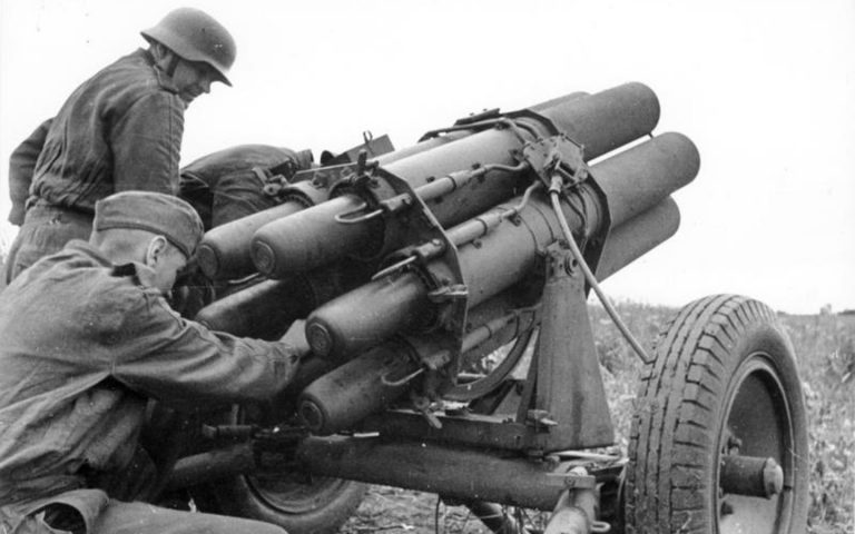 Nebelwerfer German WW2 Multitube Rocket Launcher - Real History Online