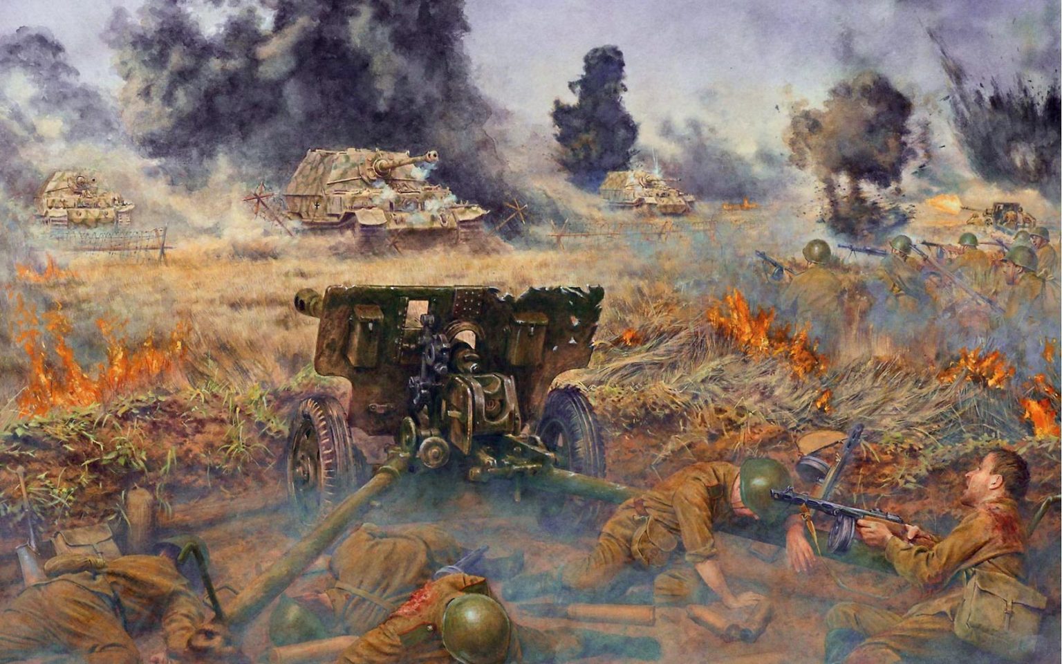 Battle Of Kursk - The Biggest Tank Battle In History - Real History Online